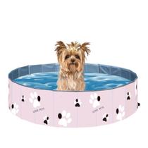 Piscina para Cachorro Pets Dobrável 60 Cm X 20 Cm Vg+