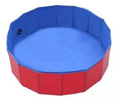 Piscina Para Cachorro Pets Média 80 x 20 cm, 150 litros, Super Resistente - Cor Sortida