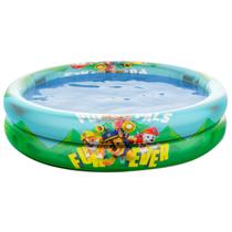 Piscina Patrulha Canina Inflavel Redonda Paw Patrol 70 Litro