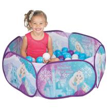 Piscina Princesa Da Neve Com 80 Bolinhas Portátil Braskit