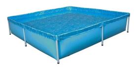 Piscina Quadrada Com Armação 1500 L 189 X 189 X 42 Cm Mor