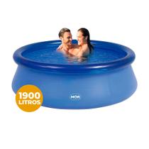 Piscina Redonda Borda Inflável 1900 Litros Resistente