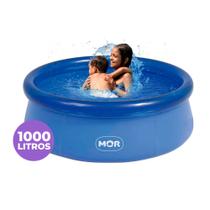 Piscina Redonda Borda Inflável Infantil 1000 Litros Resistente