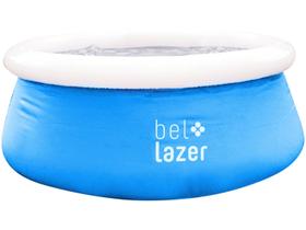 Piscina Redonda Inflável 1900 L 2.15m x 63cm Bel Lazer Azul Piscina Redonda Inflável 1900 L 2.15m x 63cm Bel Lazer Azul