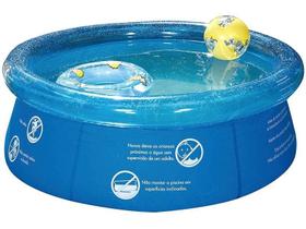 Piscina Redonda Inflável Splash Fun 1000l Mor Cor Azul Piscina Redonda Inflável Splash Fun 1000l Mor Cor Azul