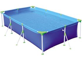 Piscina Retangular 3700 Litros Estruturada Premium Mor