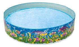 Piscina Semirrigida Vida Marinha 1000 Litros Bel 100034 Cor Colorida