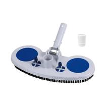 Piscina sucção vácuo cabeça escova limpador, curvo ferramenta de limpeza, meia lua, flexível