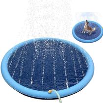 Piscina Tapete Chafariz Inflavel Animais Pet Cachorro Crianças Espirra Agua Infantil Verao Sol Brincadeira Refrescante Quintal Jardim Varanda Area Ext Piscina Tapete Chafariz Inflavel Animais Pet Cachorro Crianças Espirra Agua Infantil Verao Sol Brincadeira Refrescante Quintal Jardim Varanda Area Ext