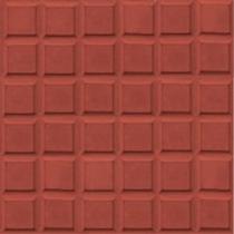 Piso 36 Dados Vermelho 30x30cm Amarrado com 5 Peças 0,45m² - ARTESANAL