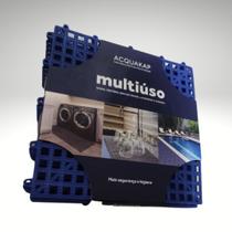 Piso Acquakap Modular Para Áreas Molhadas 30x30 - Kit com 6 unidades