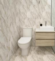 Piso Adesivo para Banheiro Box Chão e Parede Mármore