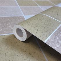 Piso Adesivo Vinilico Terrazzo Terroso 500x60cm Textura Lavavel Chão Para Casa Escritorio Papel de Parede