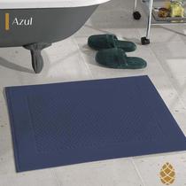 Piso Atoalhado Dohler Prime Liso Azul 50x70cm - 100% Algodão Piso Atoalhado Dohler Prime Liso Azul 50x70cm - 100% Algodão