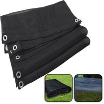 Piso Barraca Camping Preto 8x4 M PVC Ecológico Permeável Piso Barraca Camping Preto 8x4 M PVC Ecológico Permeável