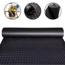 Piso Borracha Bus/diamante Antiderrapante 10m X 1,30 Largura