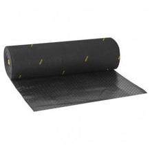 Piso de Borracha Antiderrapante Tipo Diamante 2,5mm Preto - Metro - 8031250000 - Vonder