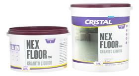 Piso Epóxi Decorativo Granito Líquido Nex Floor Interno 1,25kg Cristal