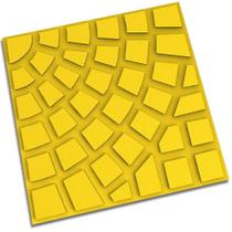 Piso Firenze Amarelo 30,4x30,4cm Amarrado Com 5 Peças 0,46m² - Artesanal Piso 30,4x30,4 Firenze Amarelo Am5pcs Artesanal