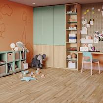 Piso Laminado Clicado Régua Gran Evidence 0,8mm Eucatex Belmonte