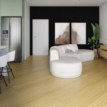 Piso Laminado Clicado Régua Gran Evidence 0,8mm Eucatex Freijó Brasil