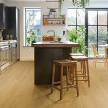 Piso Laminado Quick Step Smart Carvalho Biscoito Marrom QSSM5794 Cx 2,51m² Carvalho Biscoito Marrom