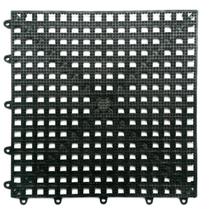 Piso Modular Acqua Kap 30 x 30 Cm Kit 6 Peças Preto Kapazi