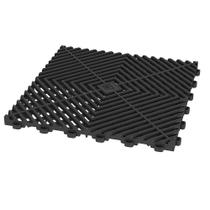 Piso Modular Moldeck Preto, 30 x 30 cm, Pacote com 11 Peças Piso Modular Moldeck Preto, 30 x 30 cm, Pacote com 11 Peças
