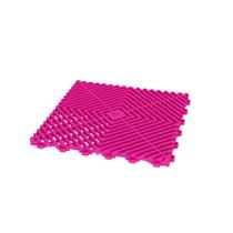 Piso modular rosa fluorescente - unidade 30x30
