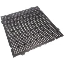 Piso Plástico 50x50cm Preto - EKO-PIS-02-03 - EKOPALETE