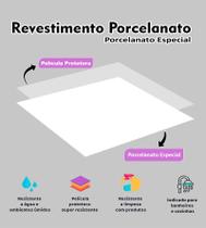 Piso Porcelanato Painel Placa Adesivo Lavável Para Chão e Revestimento de Parede