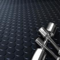 Piso Relevo Moeda Emborrachado Antiderrapante 1X12Mt