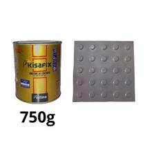 Piso Tátil Alerta Cinza Pvc 25X25Cm Kit 20Pçs + 2 Cola 750G Piso Tátil Alerta Cinza Pvc 25X25Cm Kit 20Pçs + 2 Cola 750G