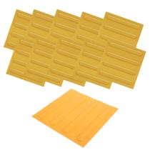 Piso Tatil Cegos Chao Kit 10 Uni Pcd Acessibilidade Sinalizaçao Alerta Aviso Direcional Cuidado Segurança