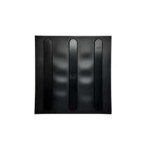 Piso Tátil Classic Direcional Pvc 25x25 Cm Preto
