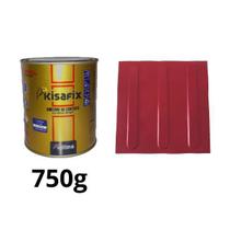 Piso Tátil Direcional Vermelho Pvc Kit 20Pçs + 2 Cola 750G