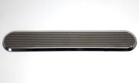 Piso Tátil Inox com Dupla Face Direcional Frisado - Metro Linear