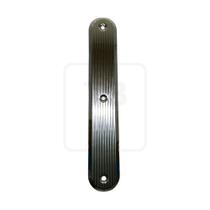 Piso Tátil Inox Direcional Liso Parafuso - Metro Linear