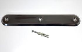 Piso Tátil Inox Parafuso Direcional Liso - Metro Linear