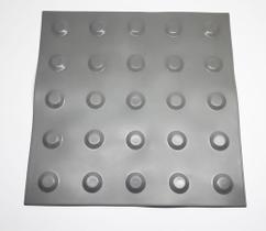 Piso Tátil PVC 25 X 25 cm Alerta - 10 Peças