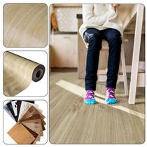 Piso Vinil 0,7mm PVC em Manta Imita o Madeirado Rolo 1x10mt
