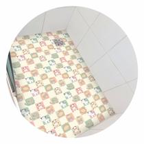 Piso vinil antiderrapante para box Bichinhos - 1,20 x 0,80 metros