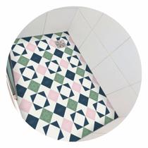 Piso vinil antiderrapante para box Granilite Mosaico - 1,20 x 0,80 metros
