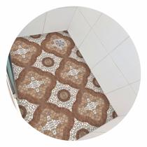 Piso vinil antiderrapante para box Ladrilho Pedra Rústica - 1,20 x 0,80 metros