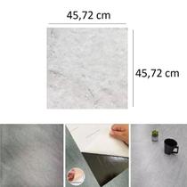 Piso Vinílico Adesivo Mármore Pedra Autocolante PVC 45x45cm - Chinatown