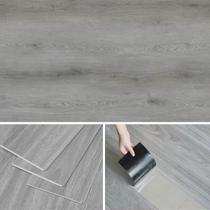 Piso Vinílico Autocolante Placa Adesiva Régua Madeira Cx 5m²