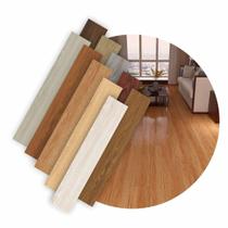 Piso Vinilico Autocolante Régua Caixa 5 M2 Cedro Arana