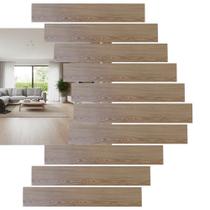 Piso Vinilico Chao Autocolante 1m2 Madeira Falsa Sala Estar Cozinha Copa Banheiro Casa Obra Reforma Decoraçao