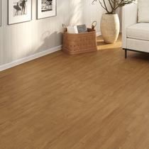 Piso Vinílico Em Manta PVC 0,7mm Imita Madeira 17m² Fosco