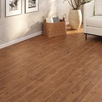 Piso Vinílico Em Manta PVC 0,7mm Imita Madeira 19m² Fosco